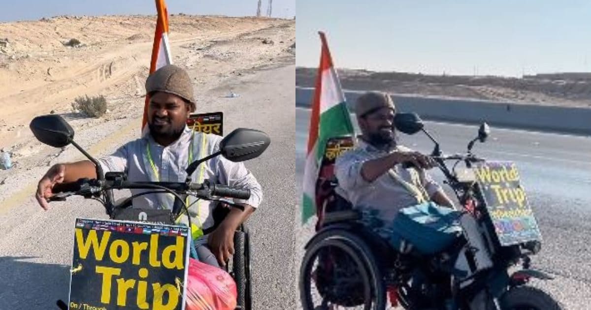 Toured 14 countries in a wheelchair, turned weakness into strength, a man did the impossible!